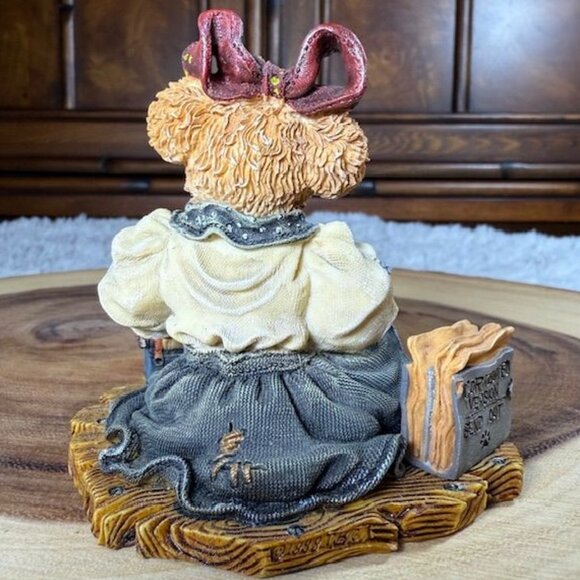 Vintage Boyds Bears Ms. Friday...Take This Job Bearstone Collection Figurine - Picture 5 of 11